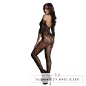Le Desir Bodystocking S-XL Koronkowy Długi Rękaw Elastyczny Czarny Le Désir by Shots