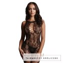 Le Desir Bodystocking koronkowe S-XL z wysokim dekoltem czarne Le Désir by Shots