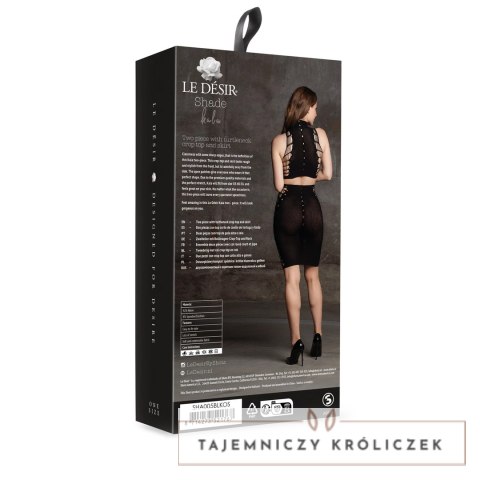 Le Desir Kala - Zestaw Top i Spodnica Modelująca, elastyczny S-XL Le Désir by Shots