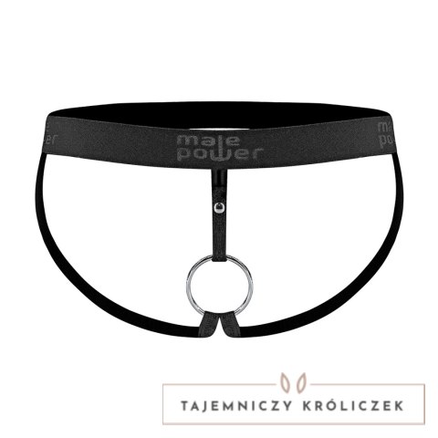 Male Power Extreme Jock M - Pas biodrowy z odpinanym pierścieniem Male Power