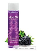 NUEI Hot Oil Wild Blackberry - Olejek do masażu, rozgrzewający, 100 ml NUEI