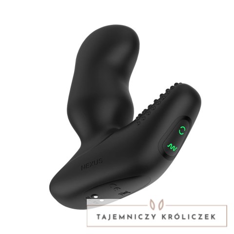 Nexus Revo Extreme masażer anatomiczny z pilotem, silikonowy, czarny Nexus