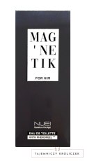 Nuei Mag'netik for Him Woda Toaletowa z Feromonami 50 ml Drzewno-Korzenna NUEI