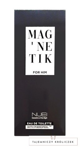 Nuei Mag'netik for Him Woda Toaletowa z Feromonami 50 ml Drzewno-Korzenna NUEI