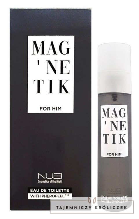 Nuei Mag'netik for Him Woda Toaletowa z Feromonami 50 ml Drzewno-Korzenna NUEI