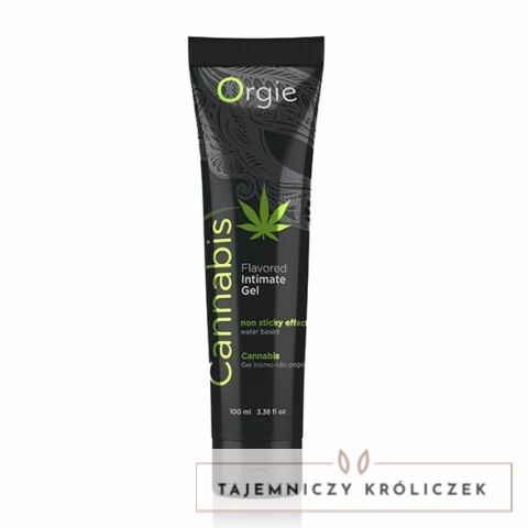 ORGIE Lube Tube Cannabis 100ml - żel intymny wodny o aromacie konopi Orgie