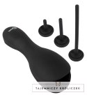 Rebel Model Intymny Czarny 10 Trybow + 3 Wkładki Rozszerzające Rebel