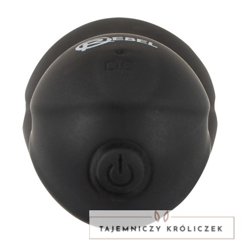 Rebel Model Intymny Czarny 10 Trybow + 3 Wkładki Rozszerzające Rebel