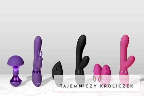 VIVE Tani - Wibrator pulsacyjny z 3 silnikami i funkcją ruchu palca VIVE by Shots