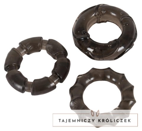 You2Toys Zestaw Elastycznych Pierścieni Trio TPE 2,4-2,6cm You2Toys