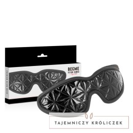 BEGME Maska Zakrywająca Oczy Premium Black Edition Neoprenowa Podszewka BEGME