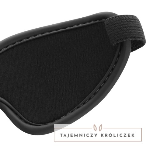 BEGME Maska Zakrywająca Oczy Premium Black Edition Neoprenowa Podszewka BEGME