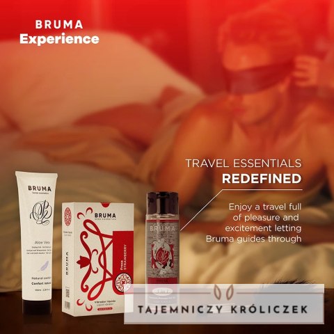 BRUMA Xperience Zestaw Do Intymnej Relaksacji Słodka Truskawka BRUMA
