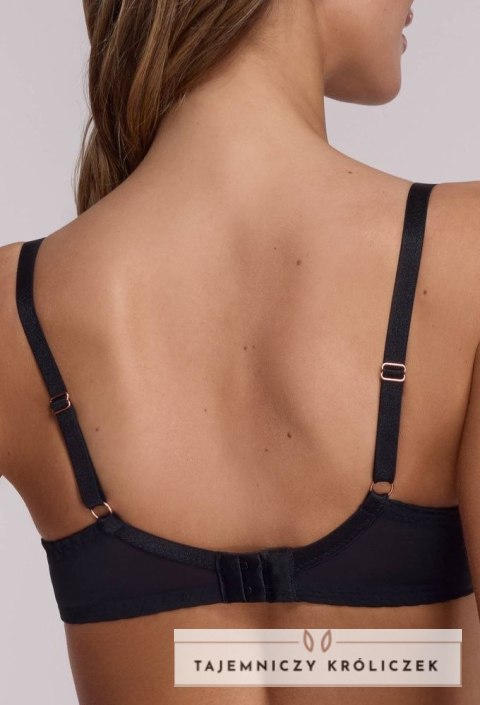 Biustonosz 2200 Soft Black Black 80F Ava Lingerie
