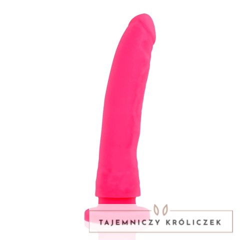 DELTACLUB Uprząż z silikonowym elementem 20 cm x 4 cm rożowy DELTACLUB