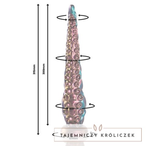EPIC Charybdis silikonowy model anatomiczny, duży rozmiar, kolor dynamiczny EPIC
