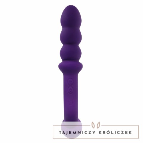 Evolved The Seeker dwustronny model wibrujący silikon fioletowy Playboy