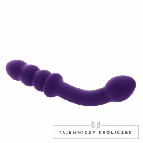 Evolved The Seeker dwustronny model wibrujący silikon fioletowy Playboy