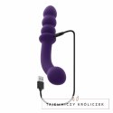 Evolved The Seeker dwustronny model wibrujący silikon fioletowy Playboy