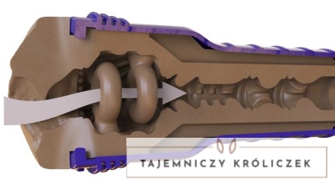 Fleshlight Boost Bang Dark - System kontroli powietrza, brązowy 24,8 cm Fleshlight