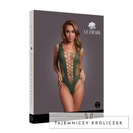 Le Desir Body damskie dekolt V elastyczne siateczka XS-XL czarne Le Désir by Shots