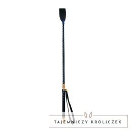 S&M Please Crop szpicruta 60 cm rożowe złoto wegańska skora Sex&Mischief