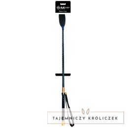 S&M Please Crop szpicruta 60 cm rożowe złoto wegańska skora Sex&Mischief