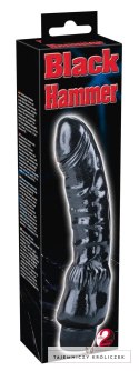 You2Toys Black Hammer - wibrator wielofunkcyjny czarny 22 cm You2Toys