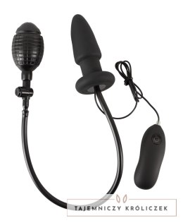 You2Toys Inflatable Plug z Wibracjami i Przewodowym Sterowaniem, czarny You2Toys