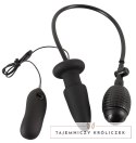 You2Toys Inflatable Plug z Wibracjami i Przewodowym Sterowaniem, czarny You2Toys