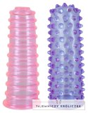 You2Toys Zestaw Nakładek na Palce PVC 8cm Rożowo-Fioletowe You2Toys
