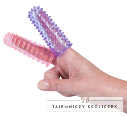 You2Toys Zestaw Nakładek na Palce PVC 8cm Rożowo-Fioletowe You2Toys