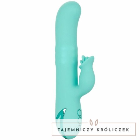 CalExotics Bel Air Bombshell zielony - masażer silikonowy, 10 trybow CALEXOTICS