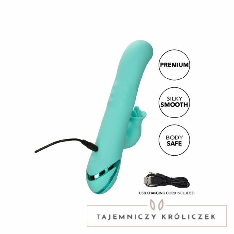CalExotics Bel Air Bombshell zielony - masażer silikonowy, 10 trybow CALEXOTICS