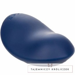 CalExotics Cashmere Velvet Curve Blue - Masażer silikonowy 10 trybow IPX7 CALEXOTICS