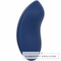 CalExotics Cashmere Velvet Curve Blue - Masażer silikonowy 10 trybow IPX7 CALEXOTICS