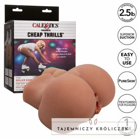 CalExotics Roller Babe Pure Skin - dwuwejściowa maszyna intymna 1,1 kg CALEXOTICS