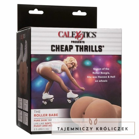 CalExotics Roller Babe Pure Skin - dwuwejściowa maszyna intymna 1,1 kg CALEXOTICS