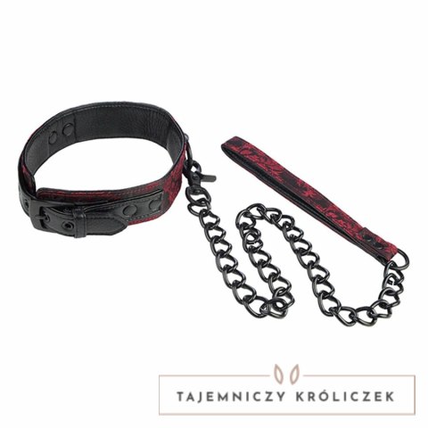 CalExotics Scandal Collar - regulowana obroża z czarnym paskiem, 81,25 cm CALEXOTICS