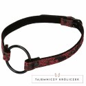 CalExotics Scandal Wide Open Mouth Gag - Regulowany pasek, 2 pierścienie CALEXOTICS