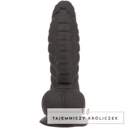 Addiction Ben Dong 18 cm Black - silikonowa anatomiczna forma, prążkowana Addiction