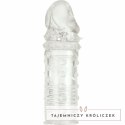 CalExotics Adonis silikonowa nakładka transparentna, wydłużająca 5 cm CALEXOTICS
