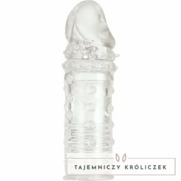 CalExotics Adonis silikonowa nakładka transparentna, wydłużająca 5 cm CALEXOTICS