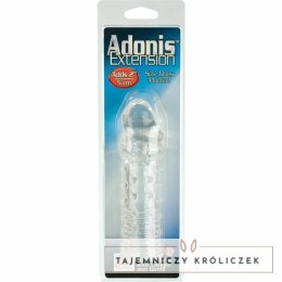 CalExotics Adonis silikonowa nakładka transparentna, wydłużająca 5 cm CALEXOTICS