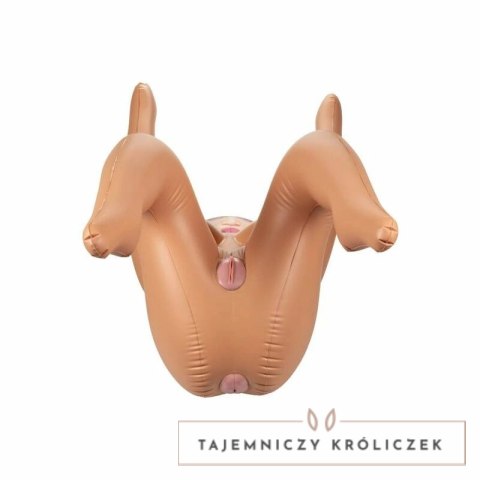 CalExotics Back Door Babe - Nadmuchiwana lalka naturalnej wielkości, 3 wejścia CALEXOTICS
