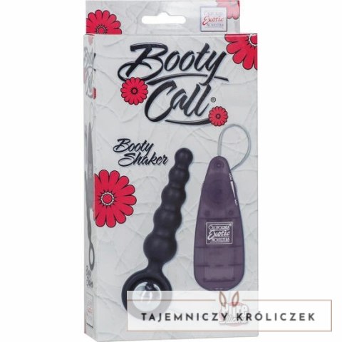 CalExotics Booty Call Booty Shaker czarny - silikonowy model z pilotem CALEXOTICS