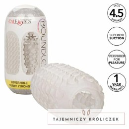 CalExotics Boundless Reversible Nubby - dwustronna maszyna intymna TPR 11,5 cm CALEXOTICS