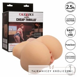 CalExotics Cheap Thrills Farmer's Daughter Model Pure Skin 1,1kg Masturbator podwojny CALEXOTICS
