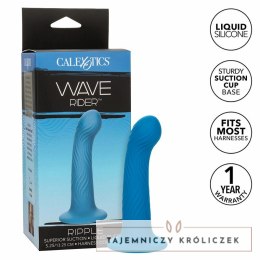 CalExotics Wave Rider Ripple - wtyczka analityczna z falistą teksturą, niebieska CALEXOTICS