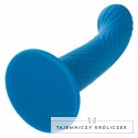 CalExotics Wave Rider Ripple - wtyczka analityczna z falistą teksturą, niebieska CALEXOTICS